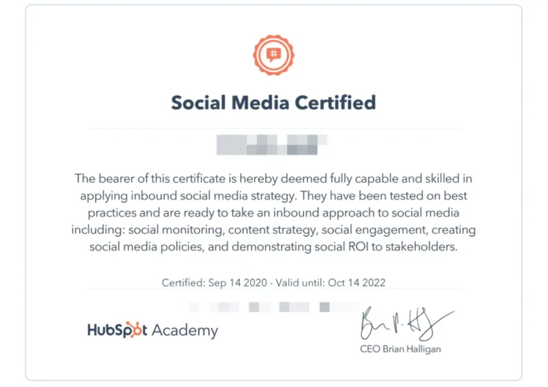 Social media hubspot